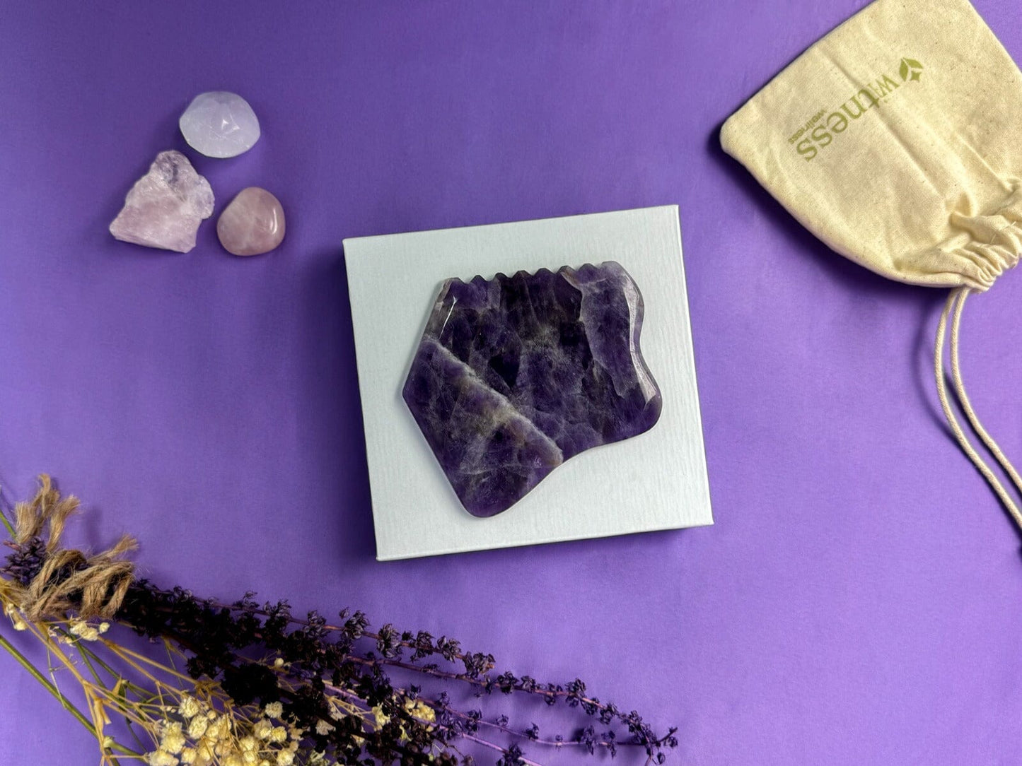 Amethyst Gua Sha witnesswellness 